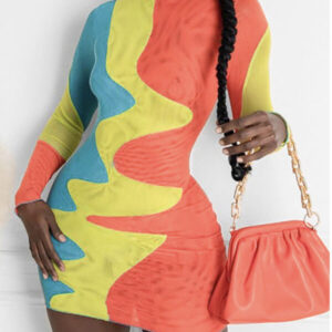 Wavy (Mesh) Dress