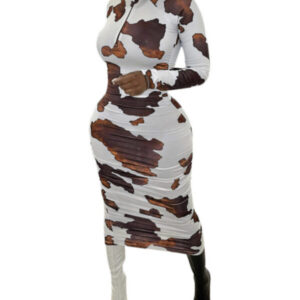 Moooo-ve Over Dress